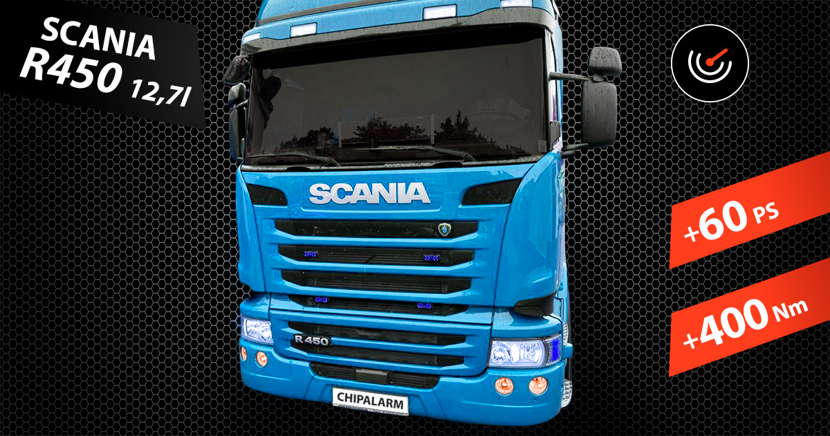 SCANIA R450 - Chiptuning by CHIPALARM